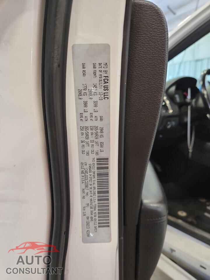 DODGE DURANGO 2020 - 1C4RDJDG3LC229817