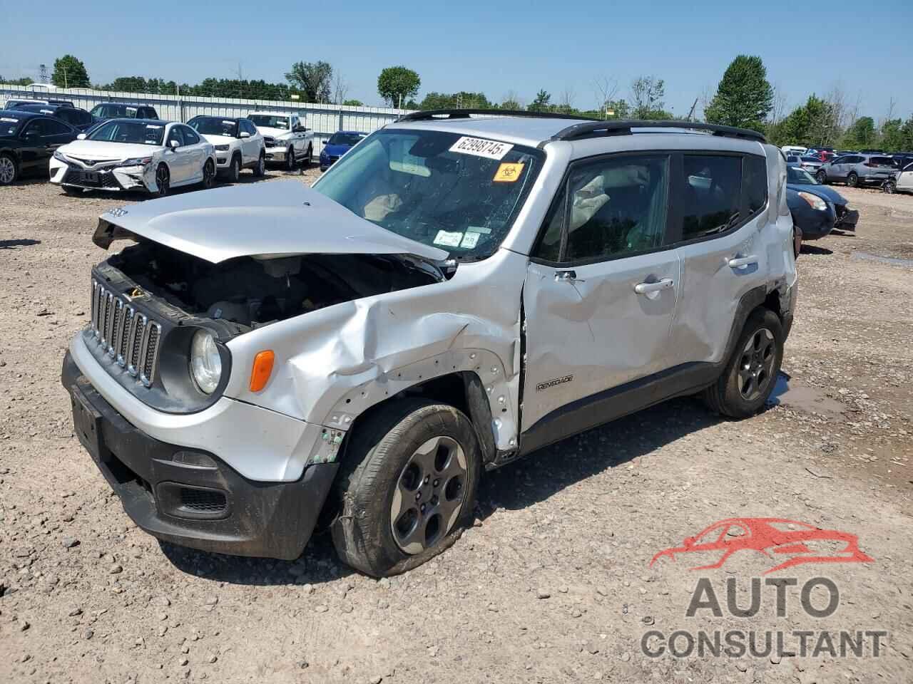 JEEP RENEGADE 2016 - ZACCJBAT3GPD86125