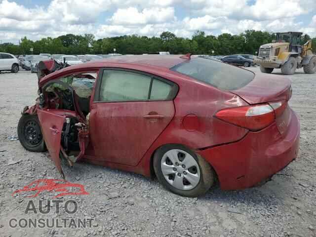 KIA FORTE 2016 - KNAFK4A64G5487597