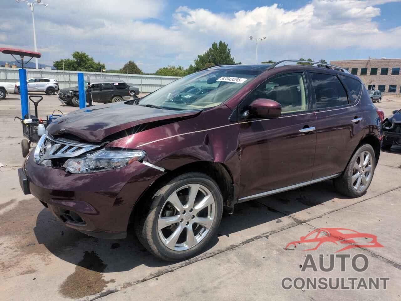 NISSAN MURANO 2013 - JN8AZ1MWXDW313109