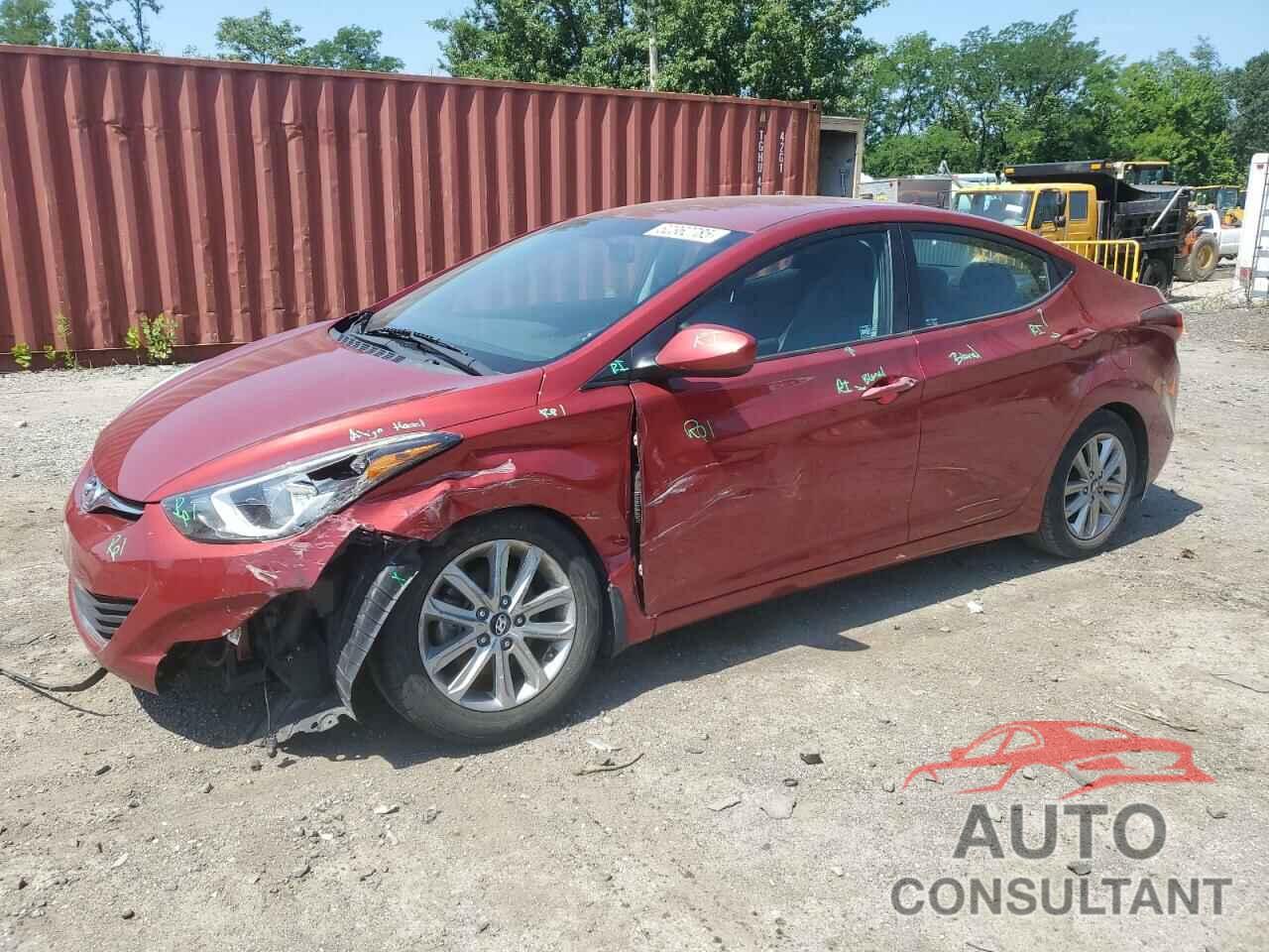 HYUNDAI ELANTRA 2016 - 5NPDH4AE1GH684100