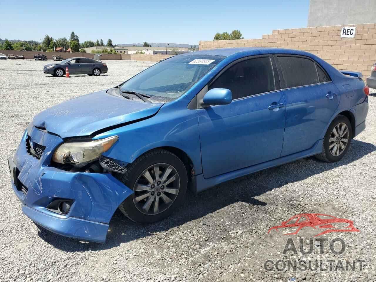 TOYOTA COROLLA 2009 - 1NXBU40E59Z037630