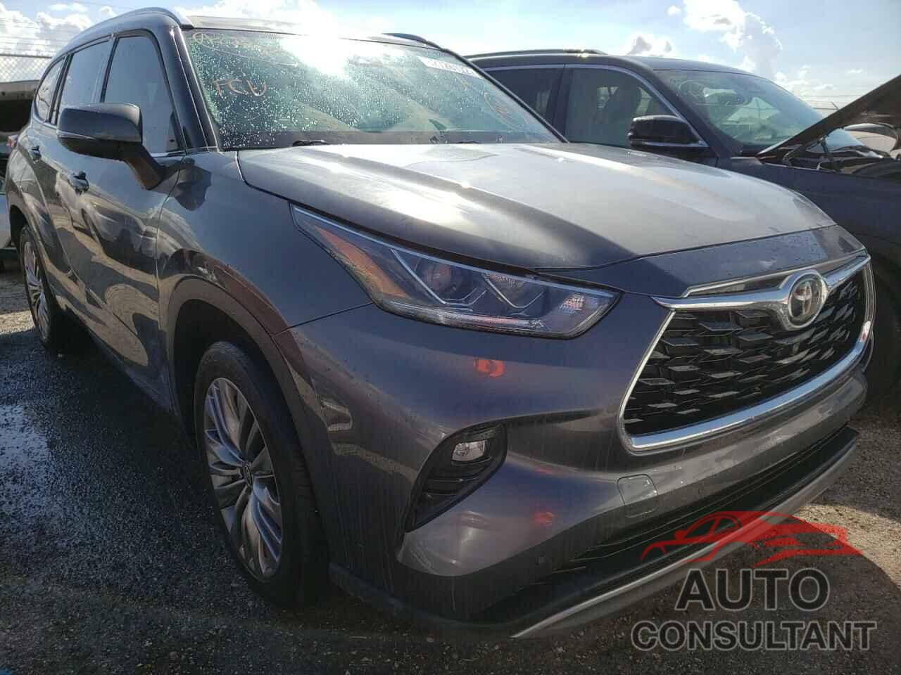 TOYOTA HIGHLANDER 2021 - 5TDFZRAH4MS075537