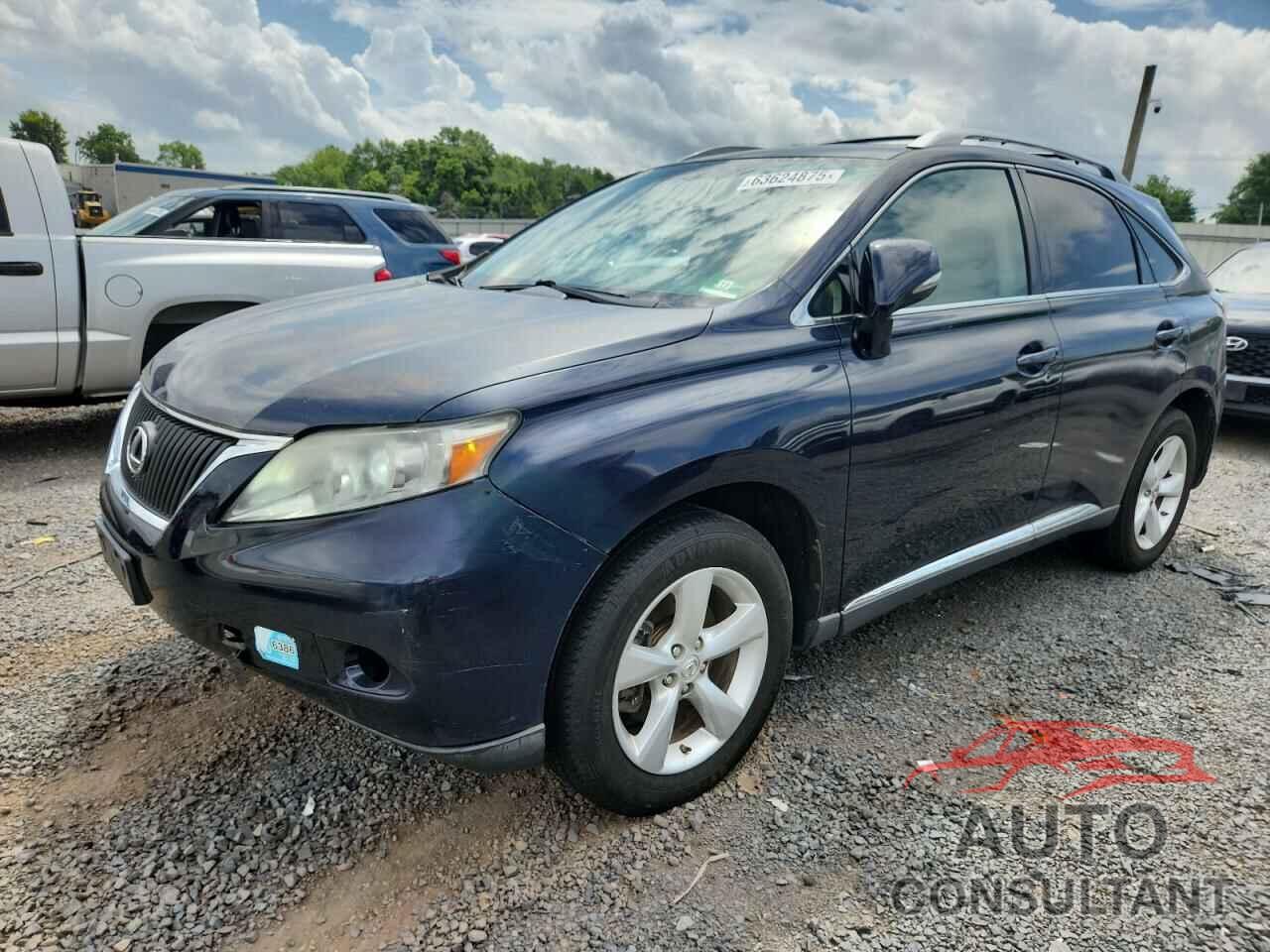 LEXUS RX350 2010 - 2T2BK1BA9AC047335