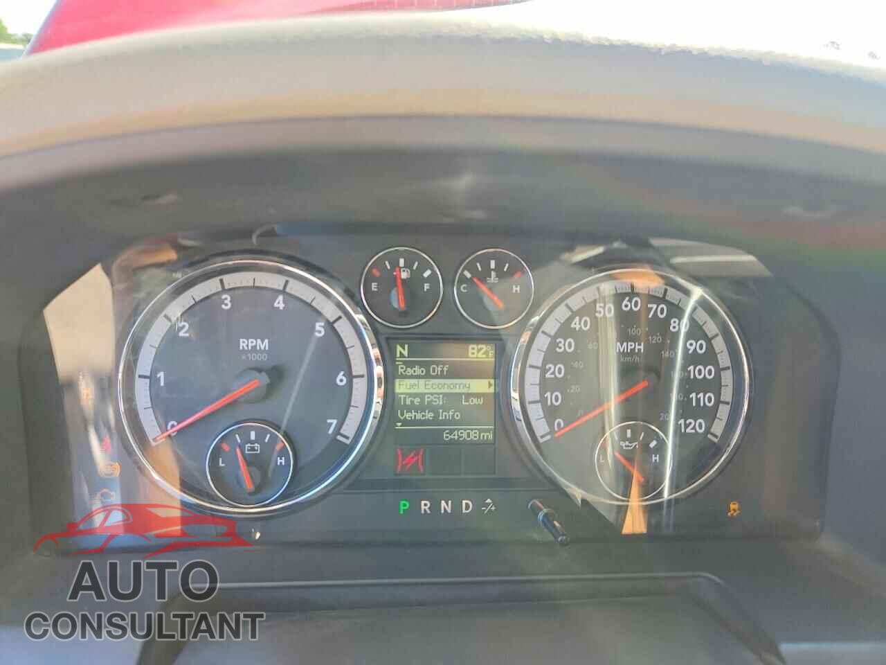 DODGE RAM 1500 2012 - 1C6RD7GT2CS154553