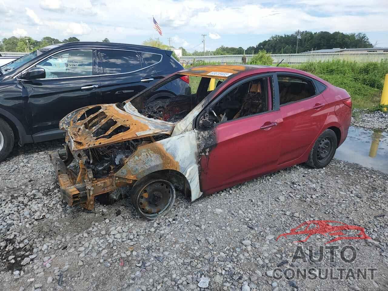 HYUNDAI ACCENT 2015 - KMHCT4AE5FU808668