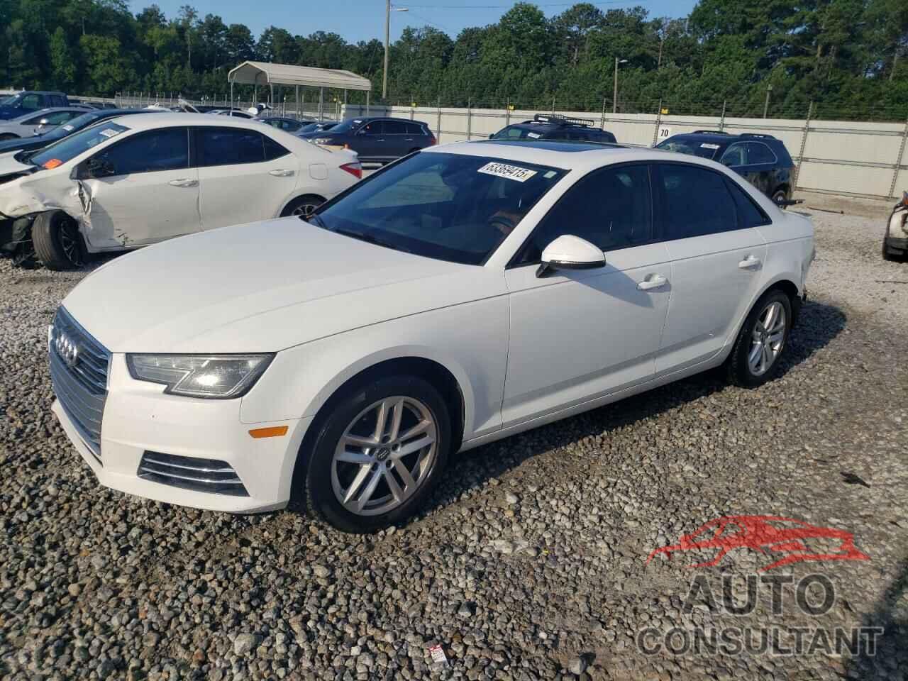 AUDI A4 2017 - WAUGMAF48HN052667