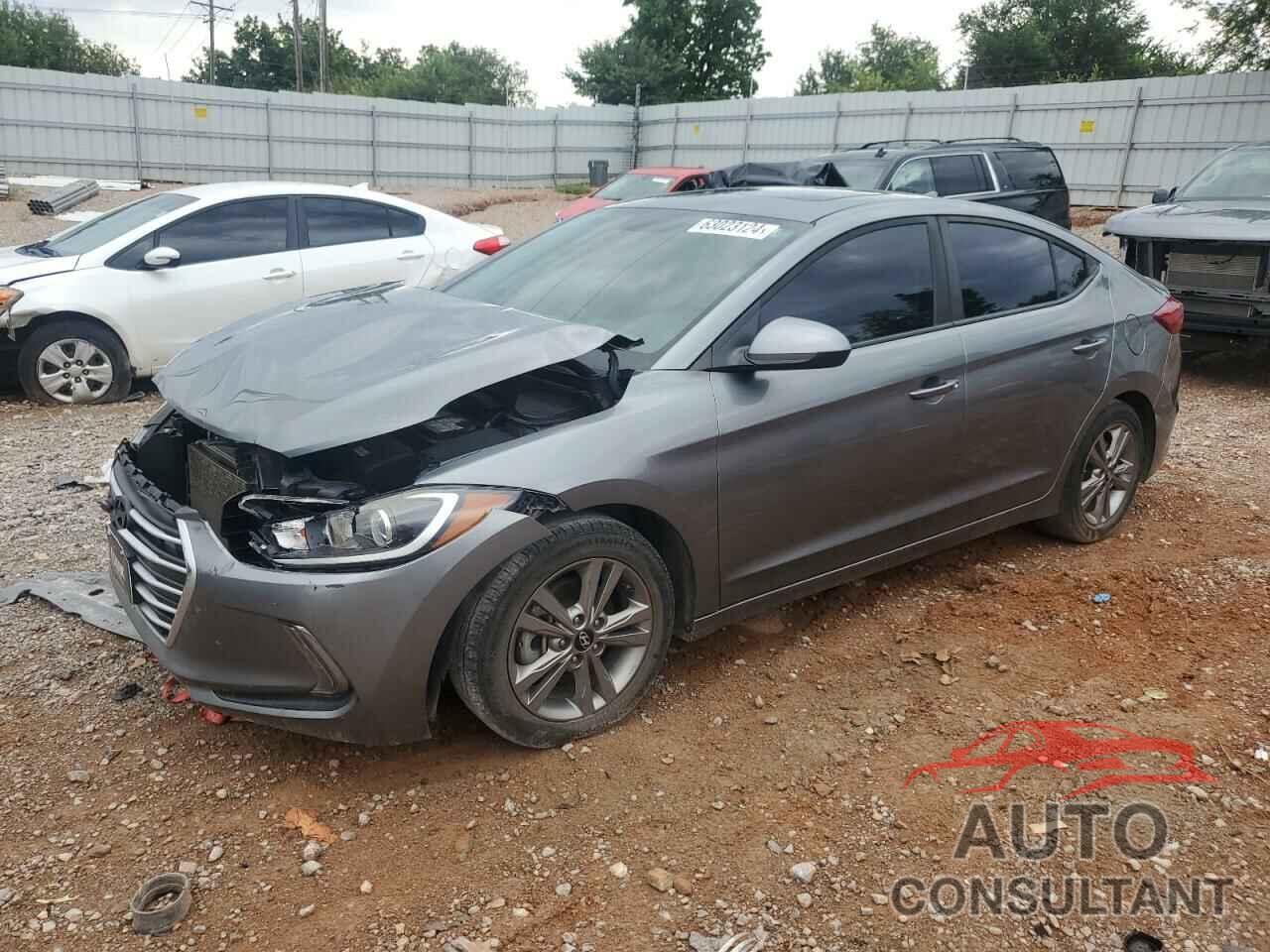 HYUNDAI ELANTRA 2018 - KMHD84LF0JU519184