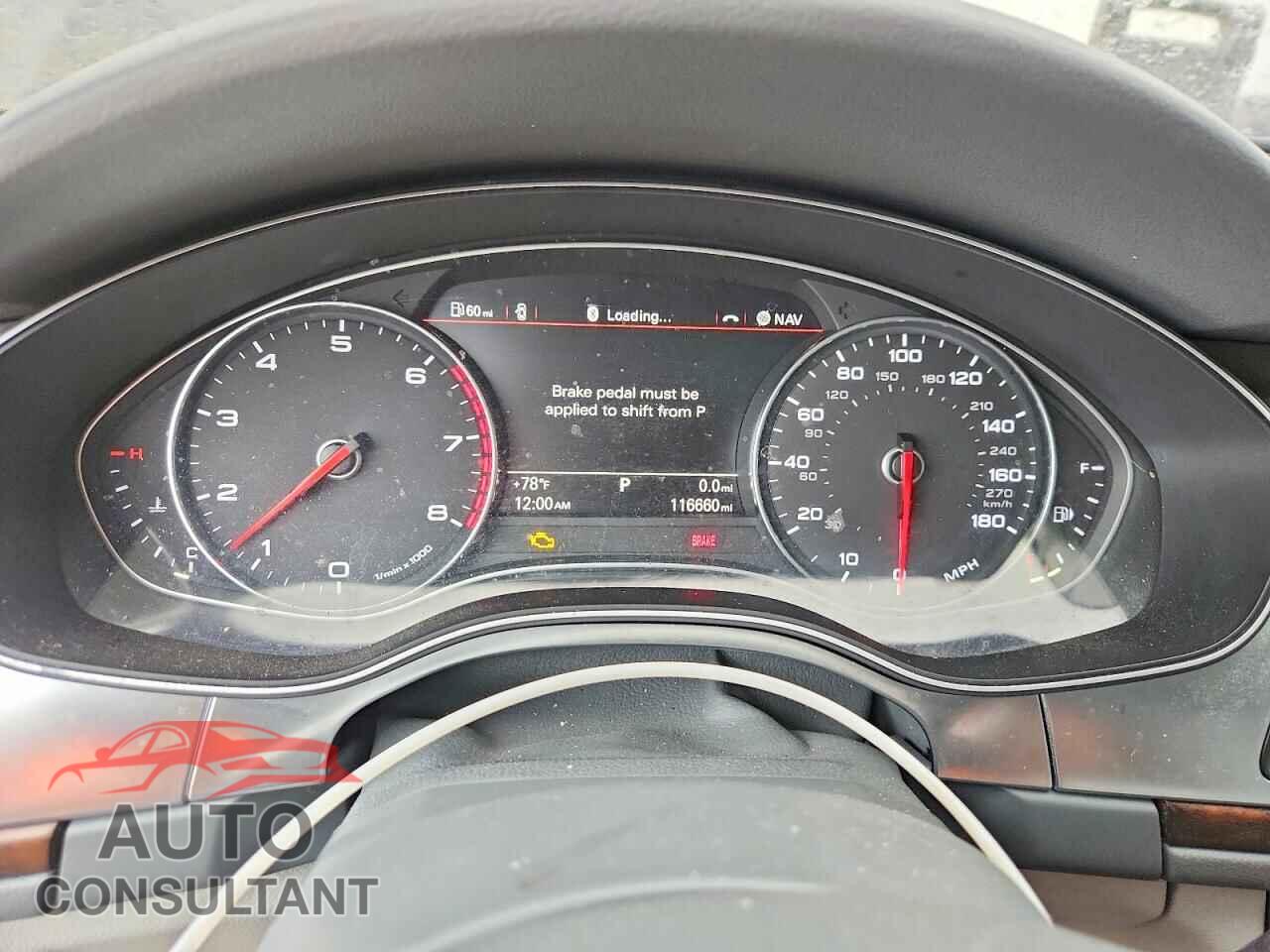 AUDI A6 2013 - WAUGFAFC0DN115577