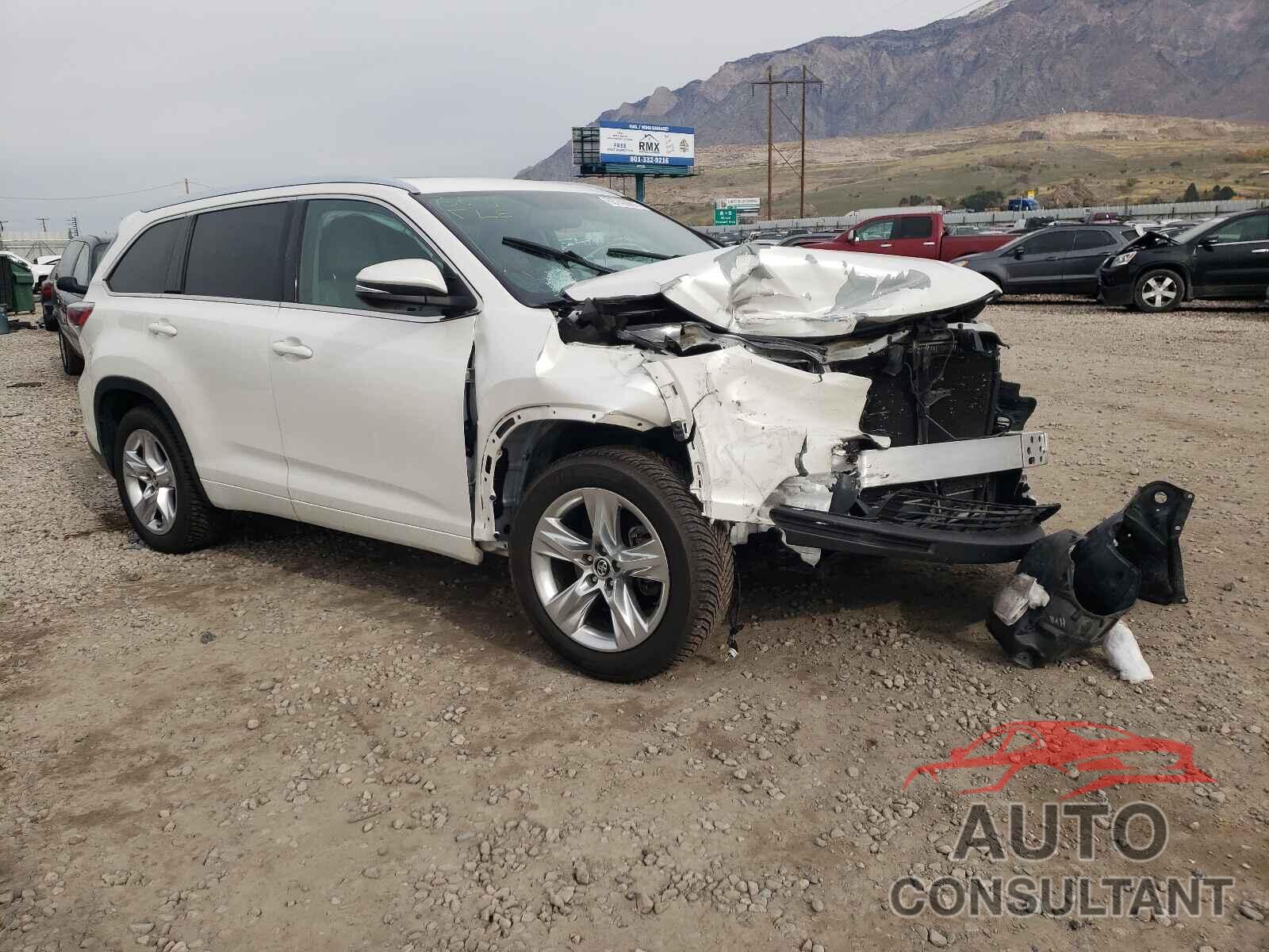 TOYOTA HIGHLANDER 2016 - 5TDYKRFH5GS166312