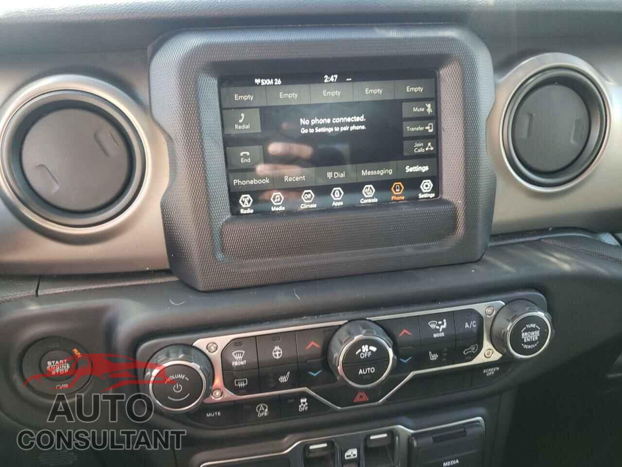 JEEP GLADIATOR 2020 - 1C6HJTAG4LL215629