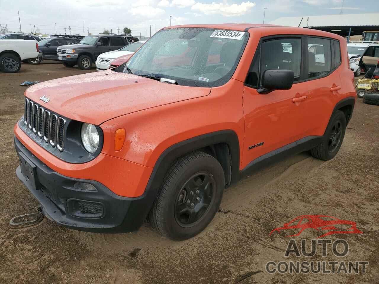 JEEP RENEGADE 2016 - ZACCJAAT1GPD43803