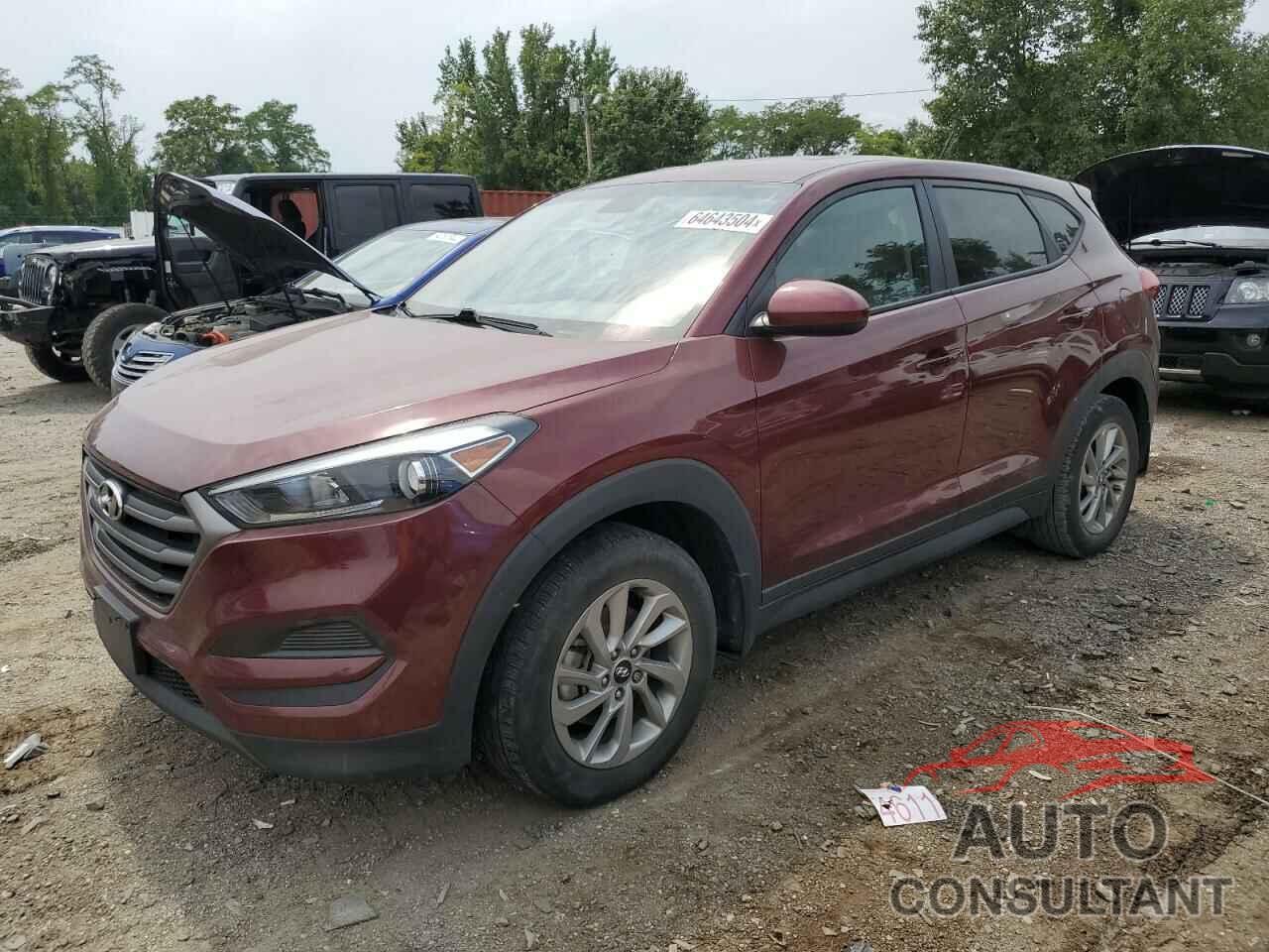 HYUNDAI TUCSON 2016 - KM8J23A47GU158075