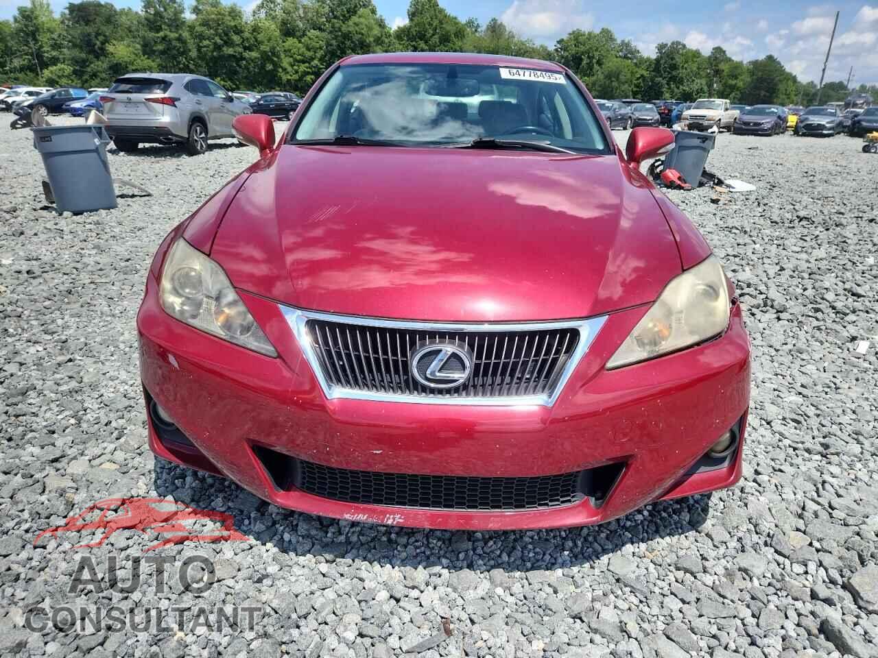 LEXUS IS 2012 - JTHBF5C29C5168520
