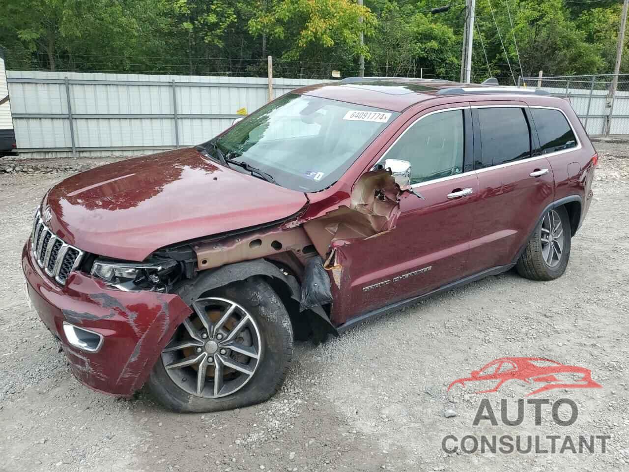 JEEP GRAND CHER 2018 - 1C4RJFBG6JC165505