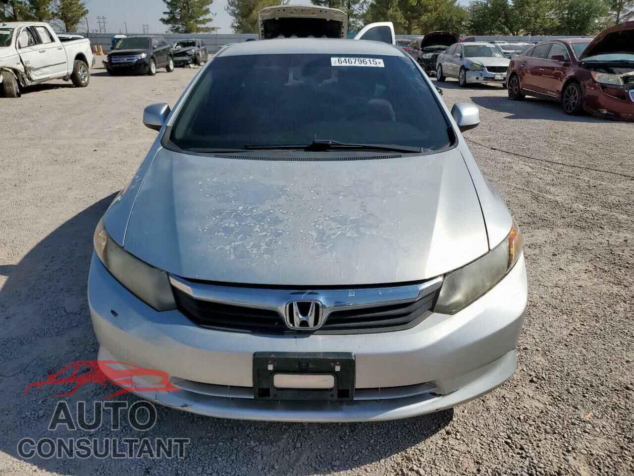 HONDA CIVIC 2012 - JHMFB2F58CS000273