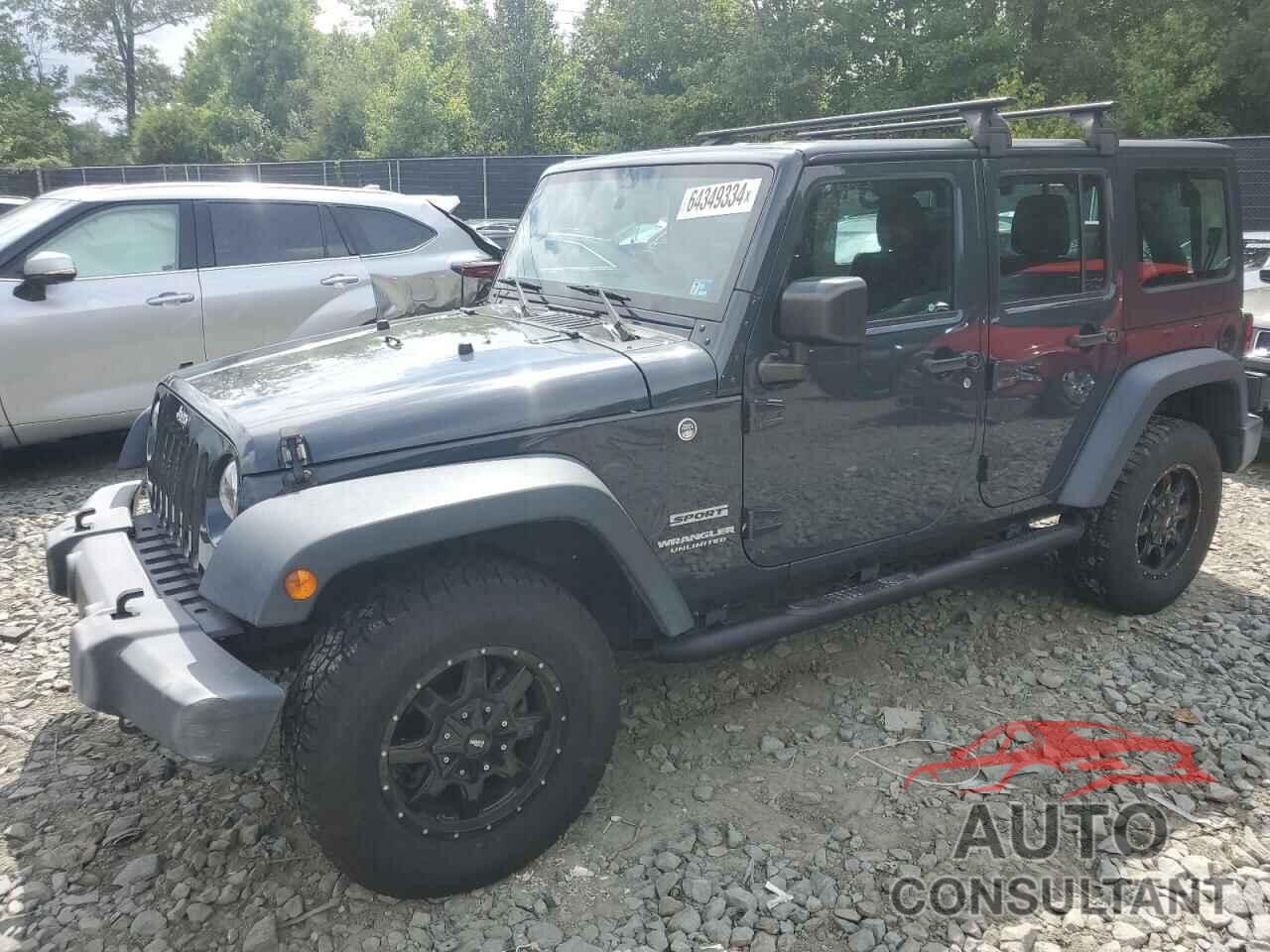 JEEP WRANGLER 2017 - 1C4BJWDG1HL577775