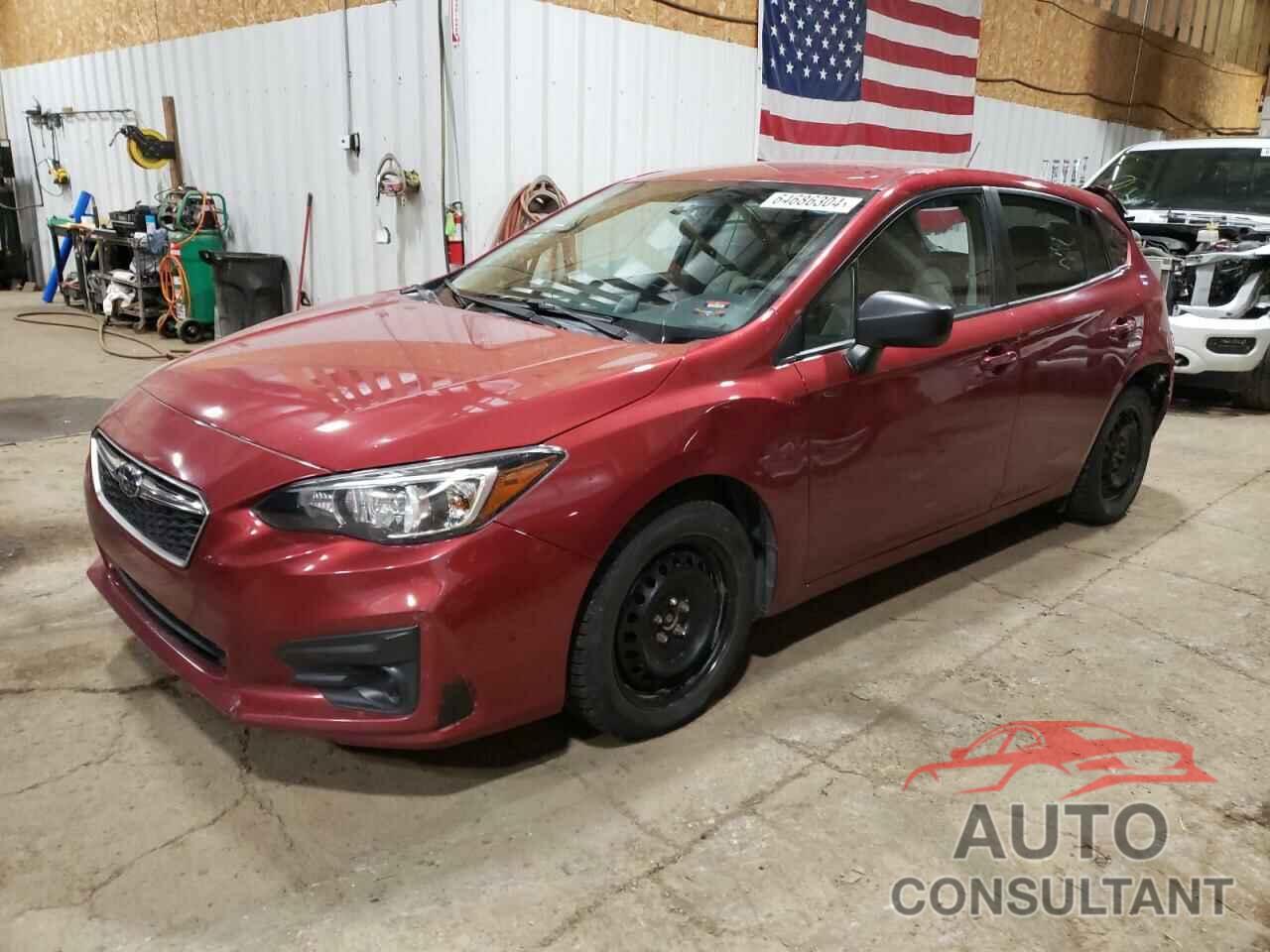 SUBARU IMPREZA 2019 - 4S3GTAA63K3718464