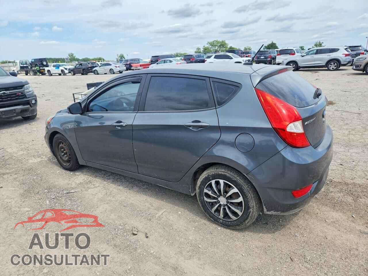 HYUNDAI ACCENT 2013 - KMHCT5AEXDU100449