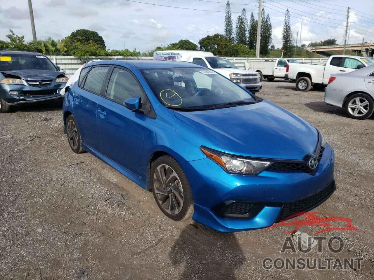 TOYOTA SCION 2016 - JTNKARJE4GJ516088