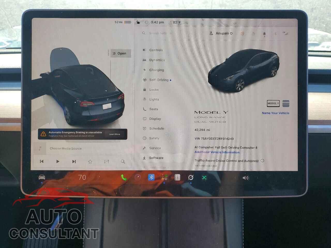 TESLA MODEL Y 2024 - 7SAYGDEE2RF014249
