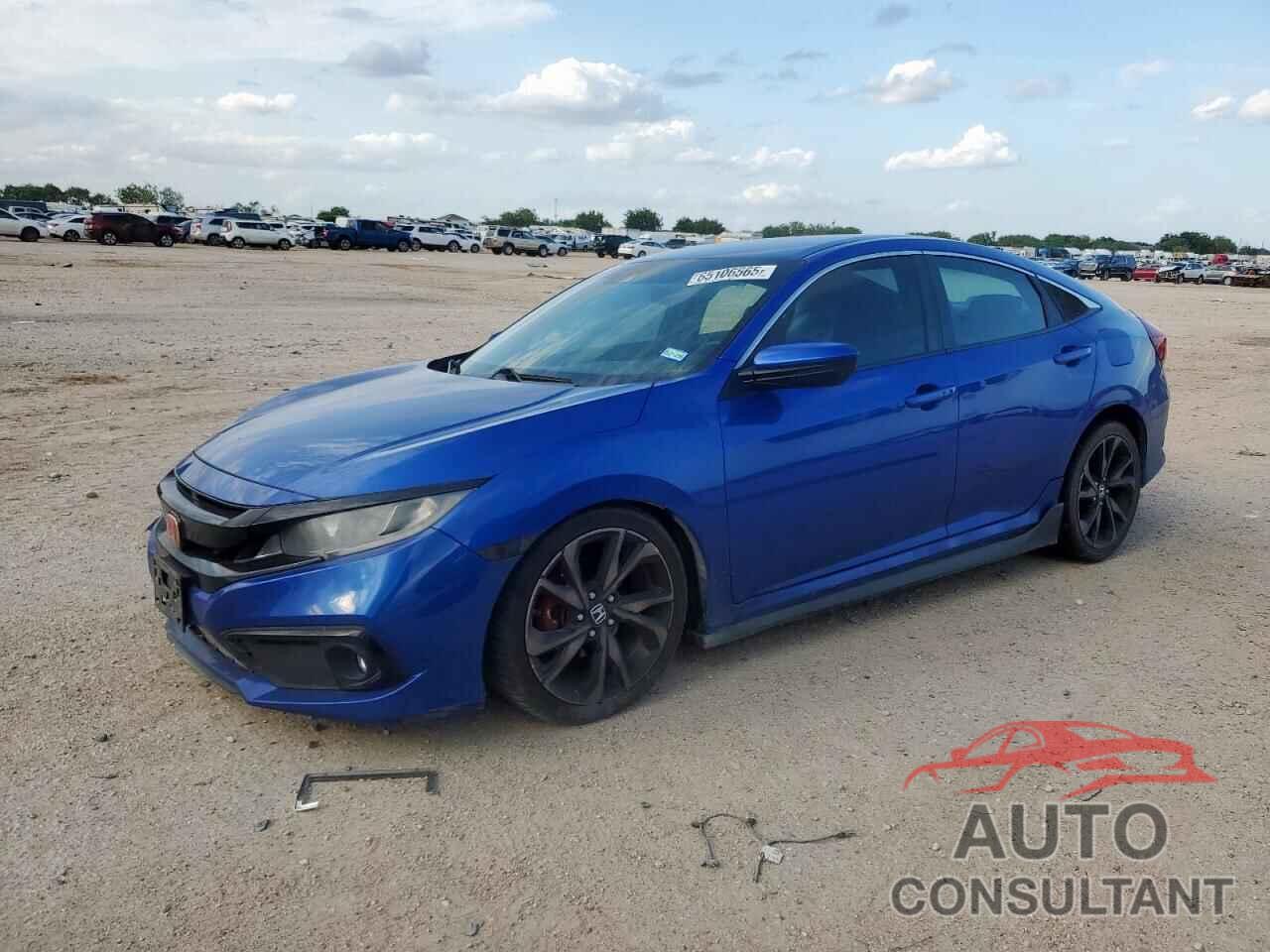 HONDA CIVIC 2019 - 2HGFC2F86KH504157