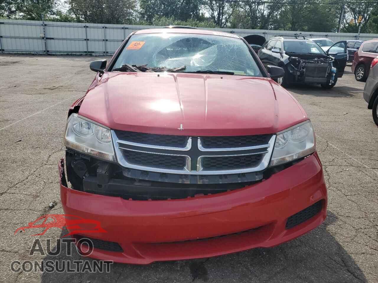 DODGE AVENGER 2013 - 1C3CDZAB7DN544580