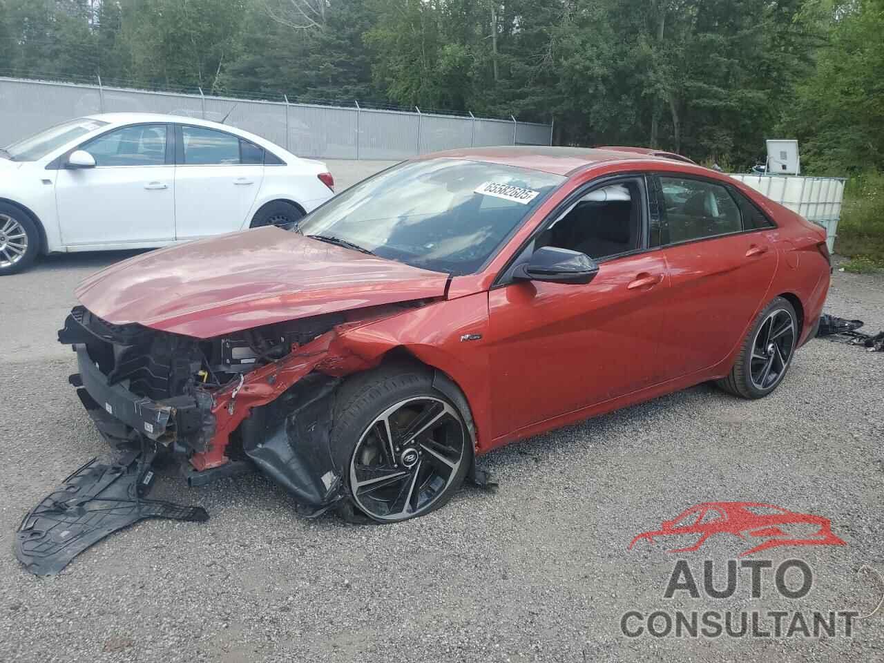 HYUNDAI ELANTRA 2021 - KMHLR4AF1MU130716