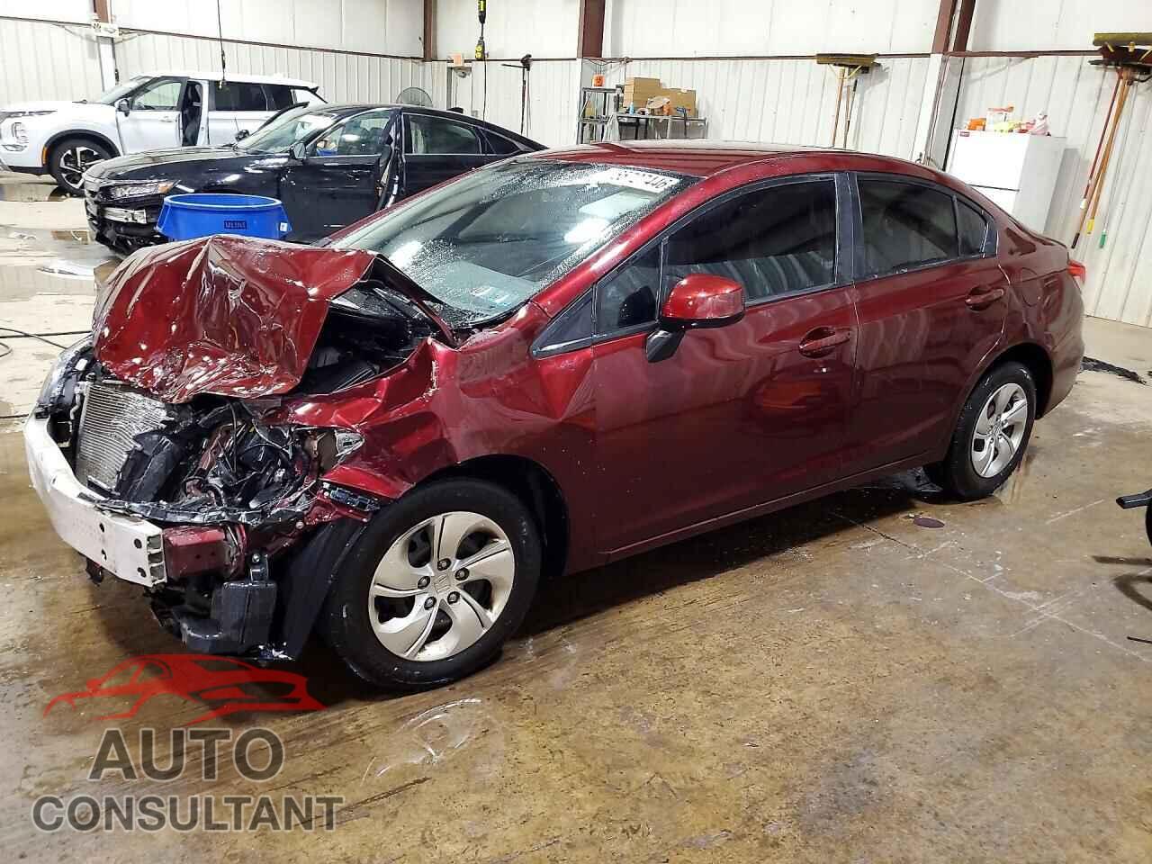 HONDA CIVIC 2013 - 19XFB2F50DE284200