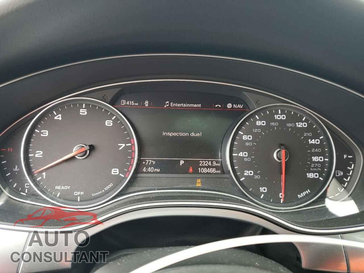 AUDI A6 2016 - WAUGFAFC0GN009117