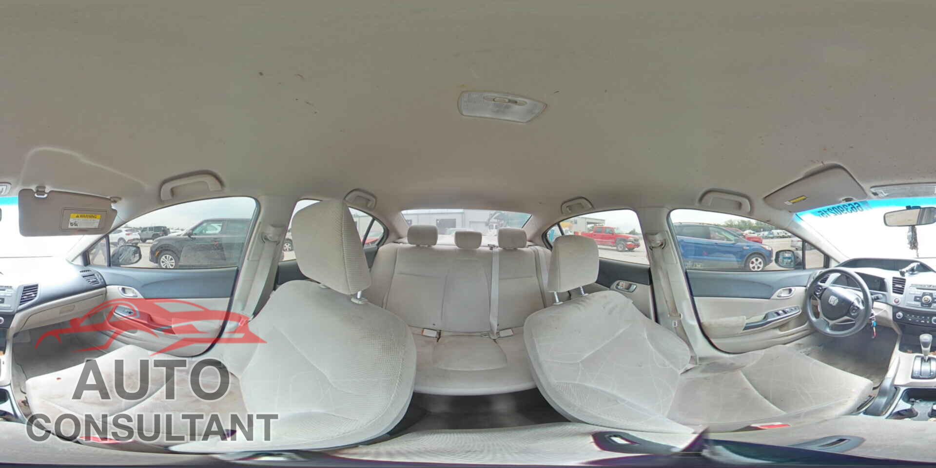 HONDA CIVIC 2012 - JHMFB2F52CS003315