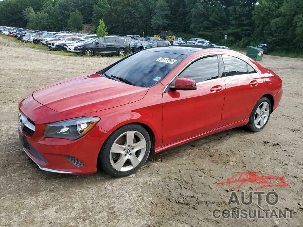 MERCEDES-BENZ CLA-CLASS 2018 - WDDSJ4GB2JN611954