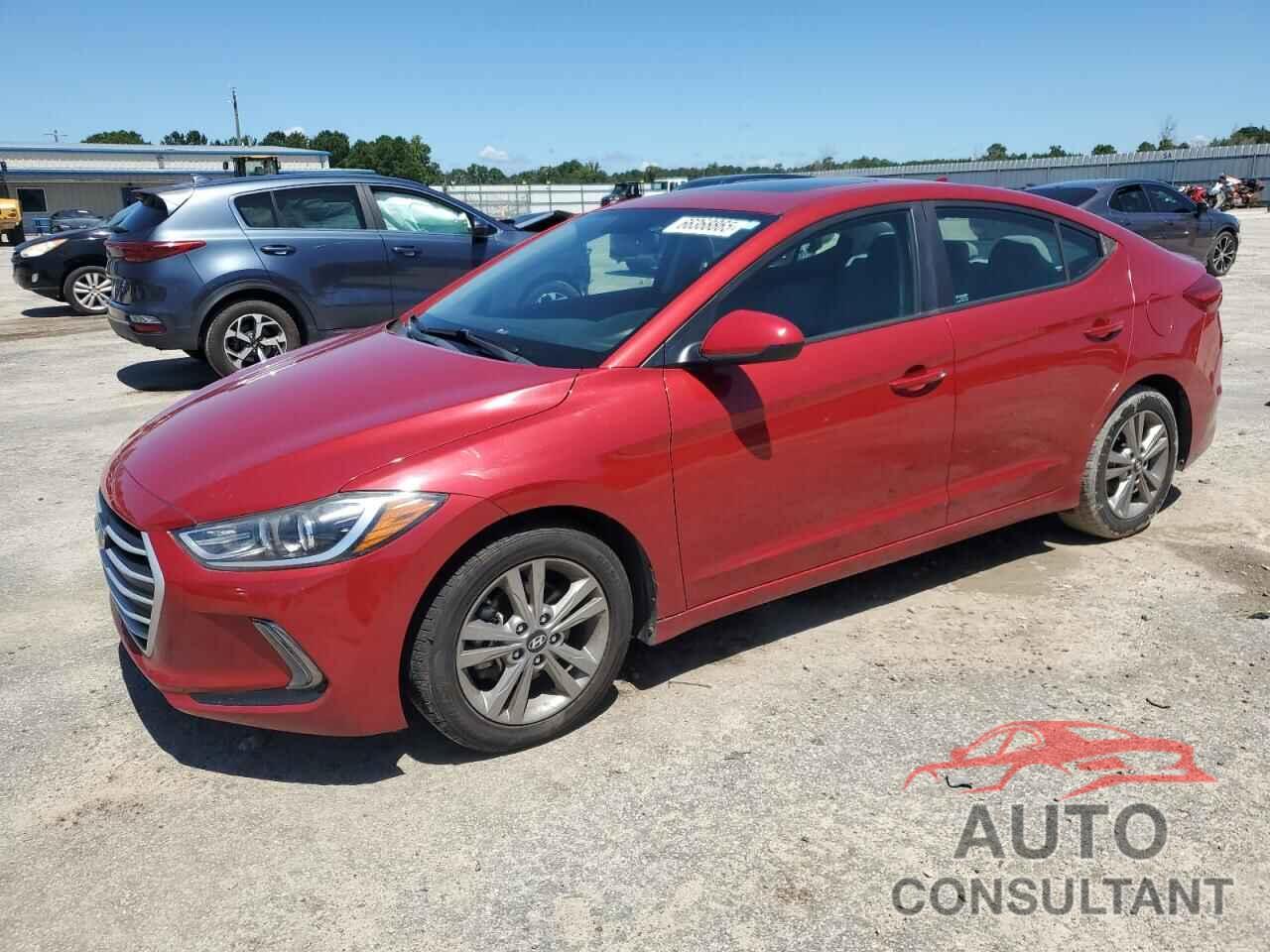 HYUNDAI ELANTRA 2018 - KMHD84LF2JU588751