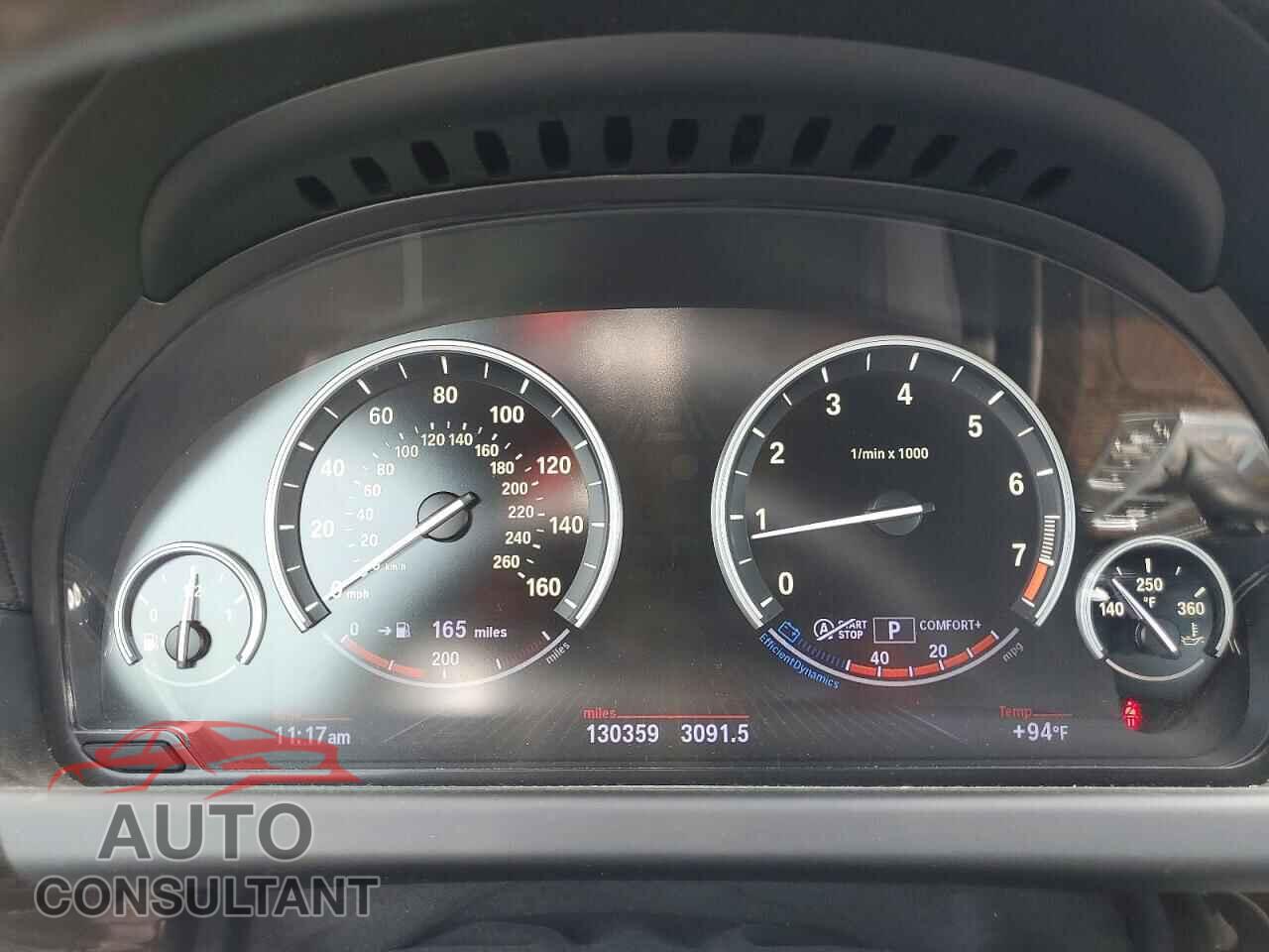 BMW 6 SERIES 2013 - WBA6B4C51DDG67693