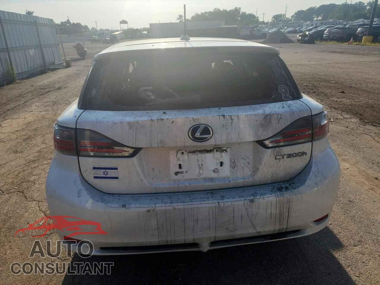 LEXUS CT 200 2012 - JTHKD5BH4C2054115