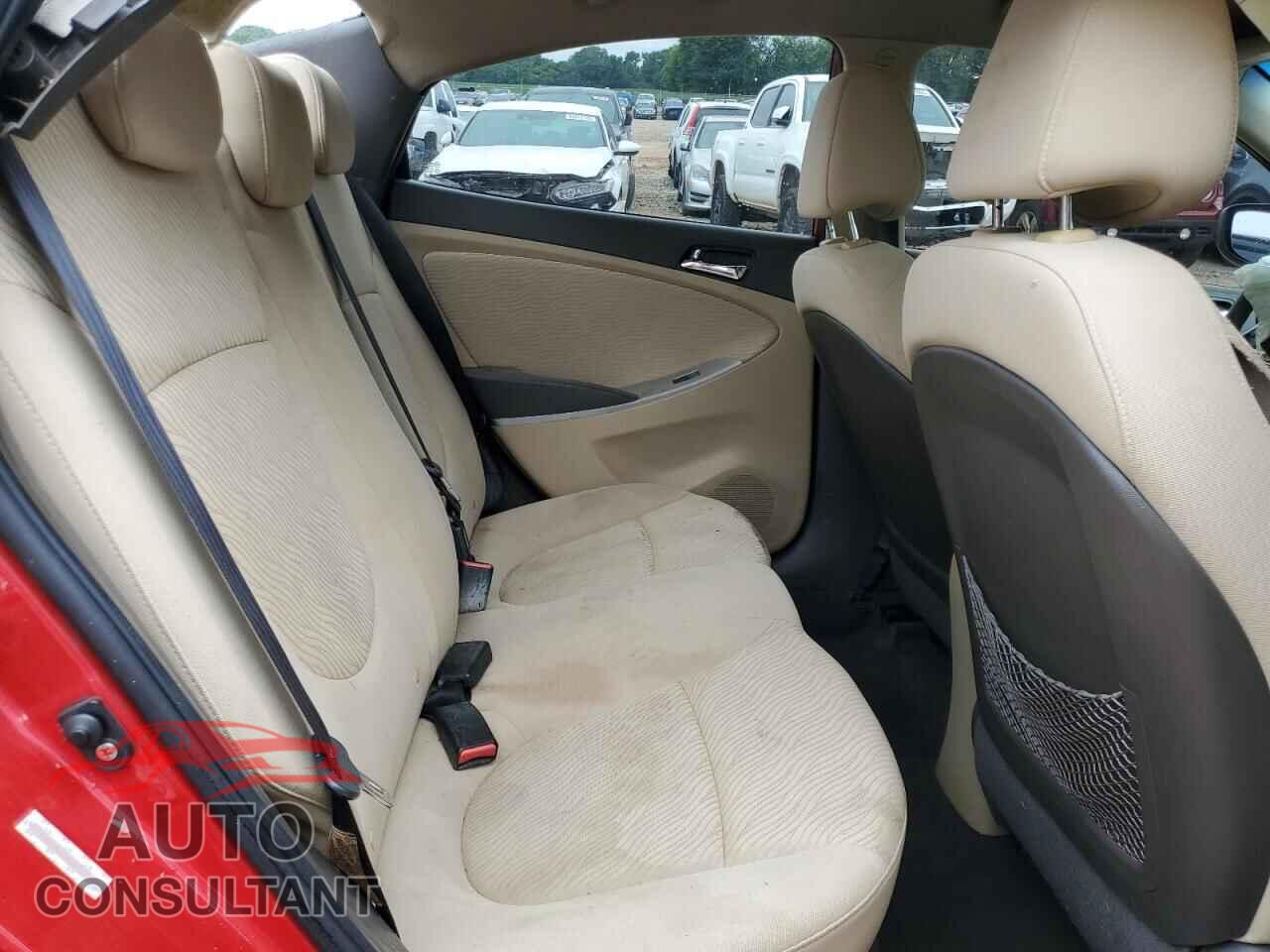 HYUNDAI ACCENT 2012 - KMHCU4AEXCU129942
