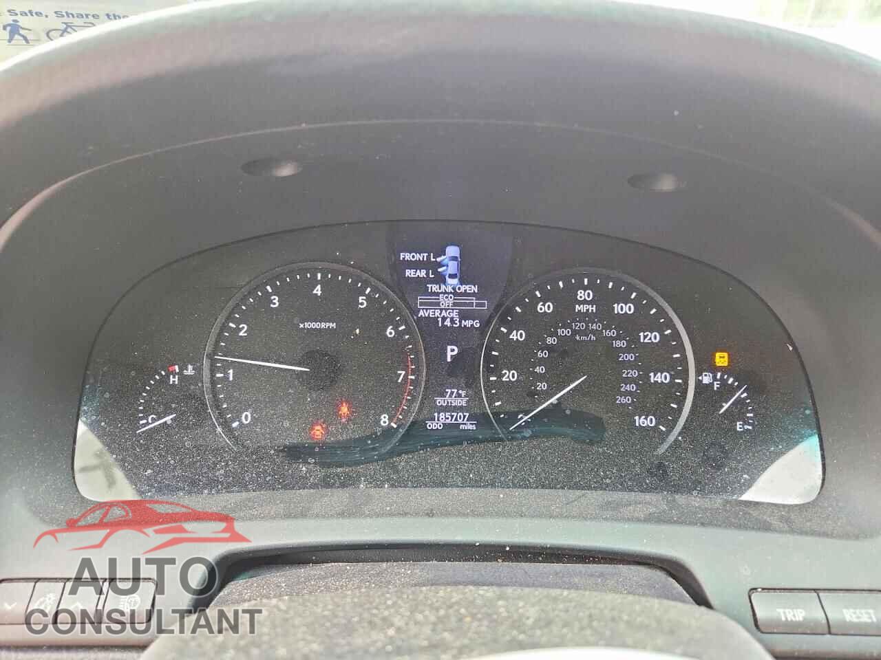 LEXUS LS460 2014 - JTHCL5EF6E5022768
