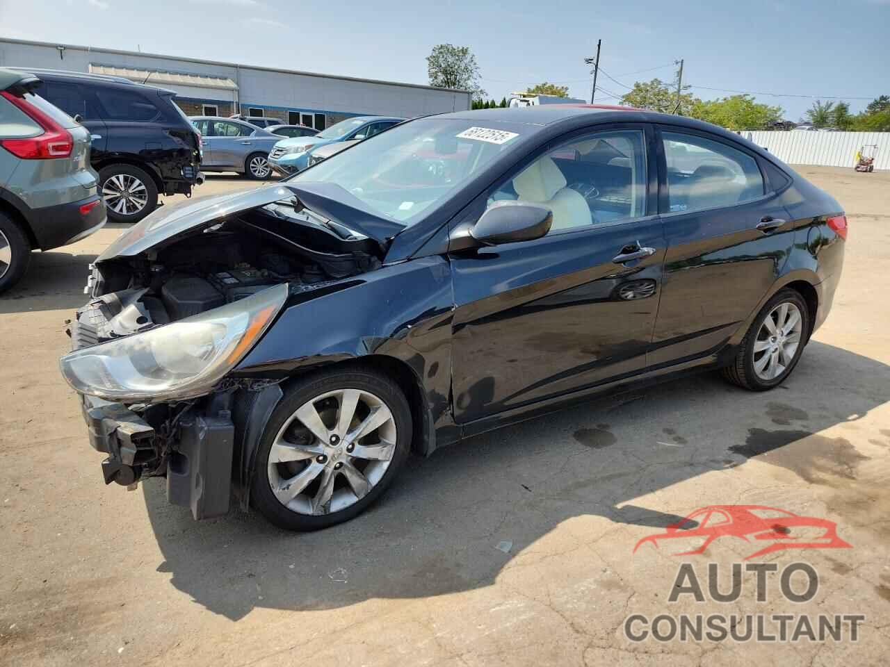 HYUNDAI ACCENT 2012 - KMHCU4AE6CU130148