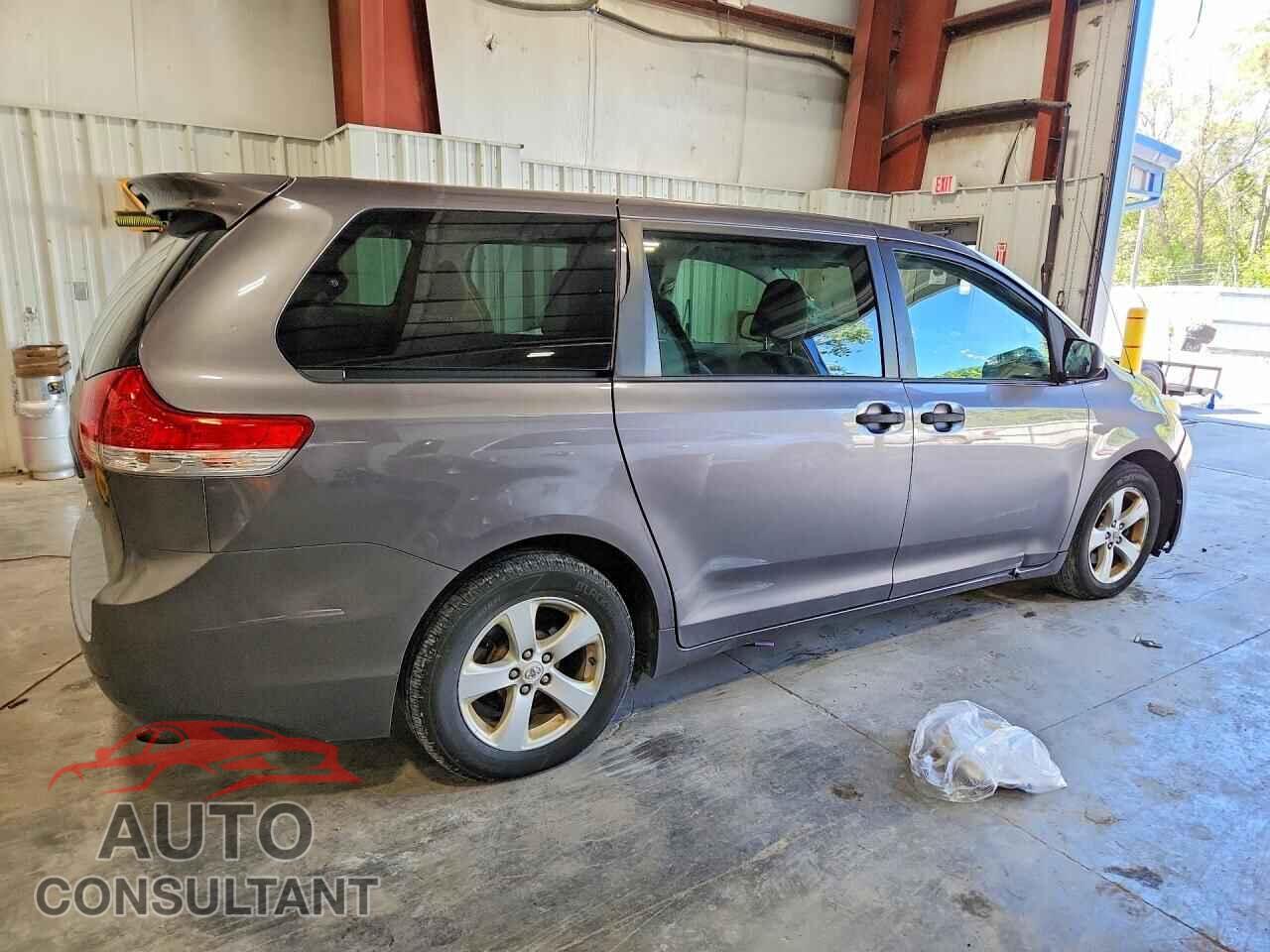 TOYOTA SIENNA 2012 - 5TDZK3DC7CS187634