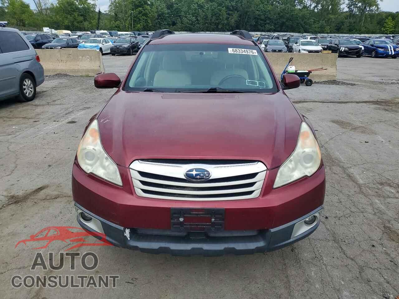 SUBARU OUTBACK 2011 - 4S4BRBCC4B3389576