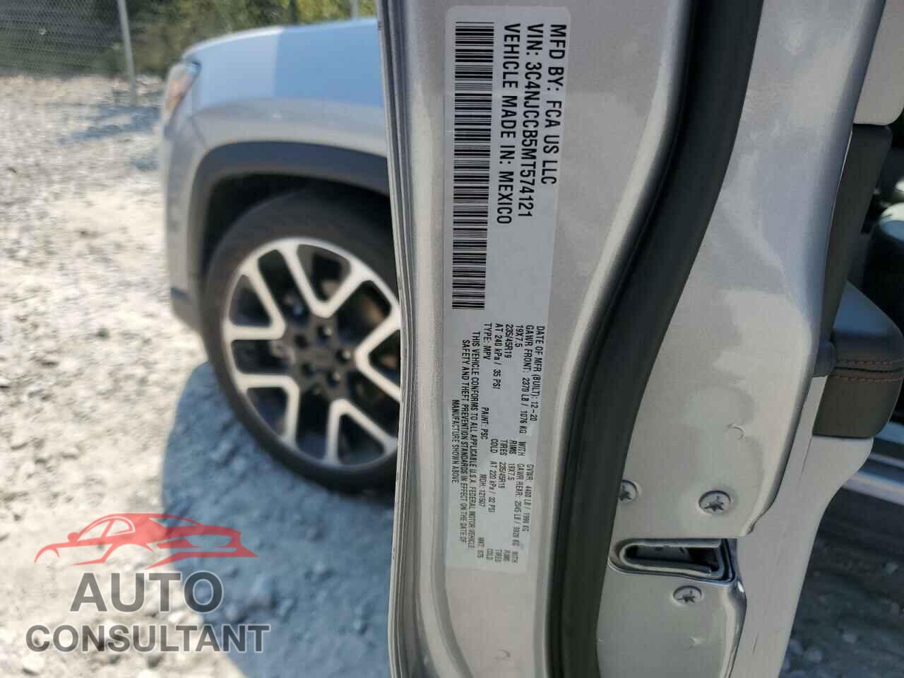 JEEP COMPASS 2021 - 3C4NJCCB5MT574121