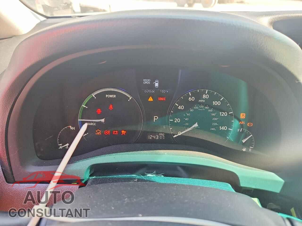 LEXUS RX450 2012 - JTJBC1BA7C2425846