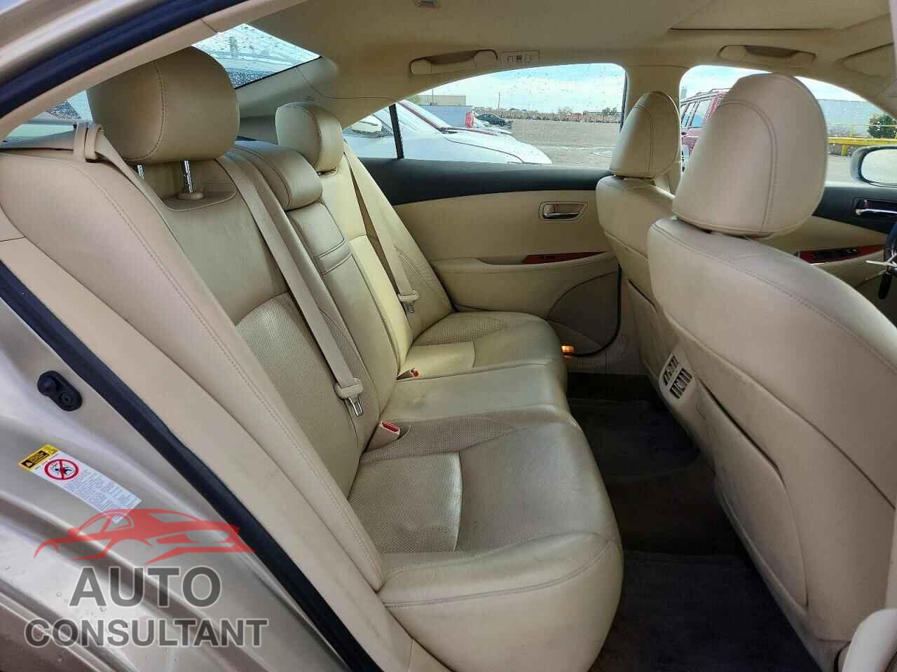 LEXUS ES350 2011 - JTHBK1EG2B2433954