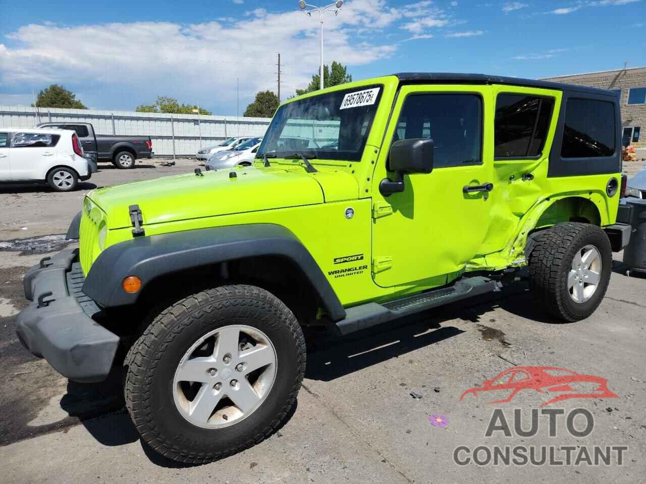 JEEP WRANGLER 2013 - 1C4HJWDG1DL535434