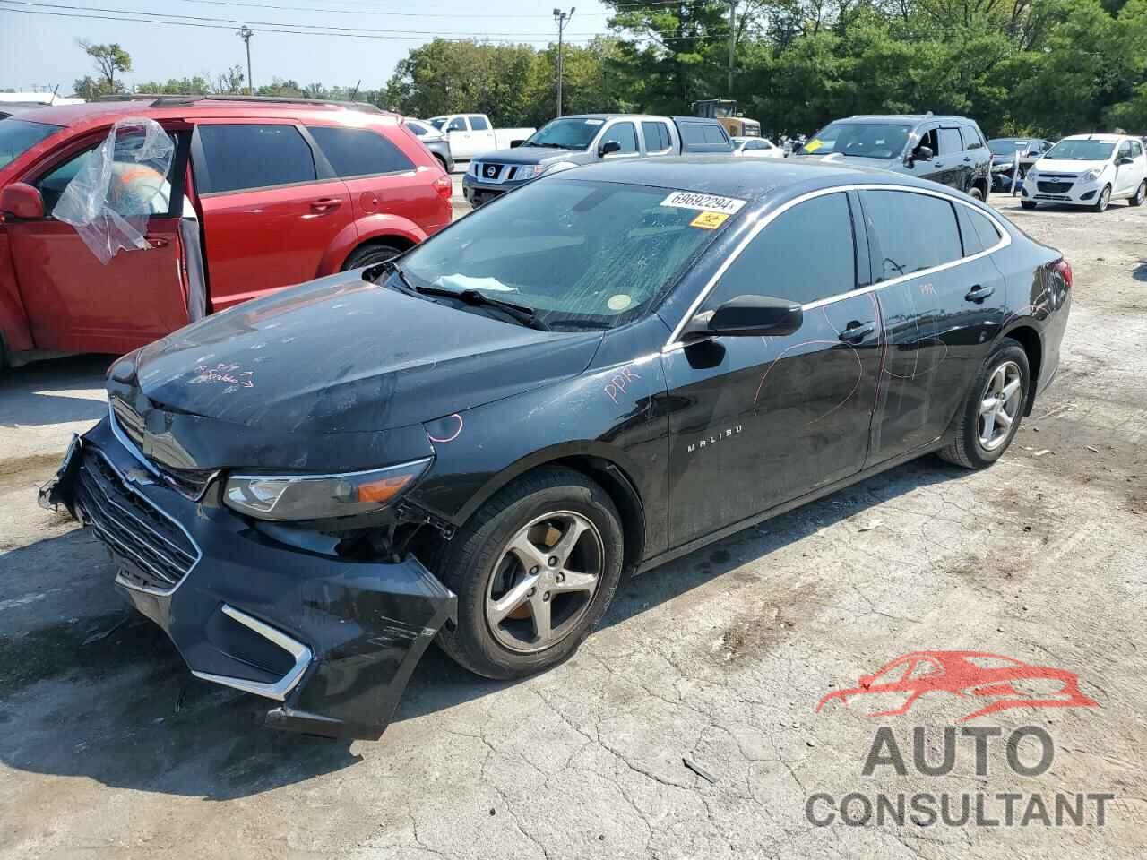 CHEVROLET MALIBU 2018 - 1G1ZB5ST5JF116405