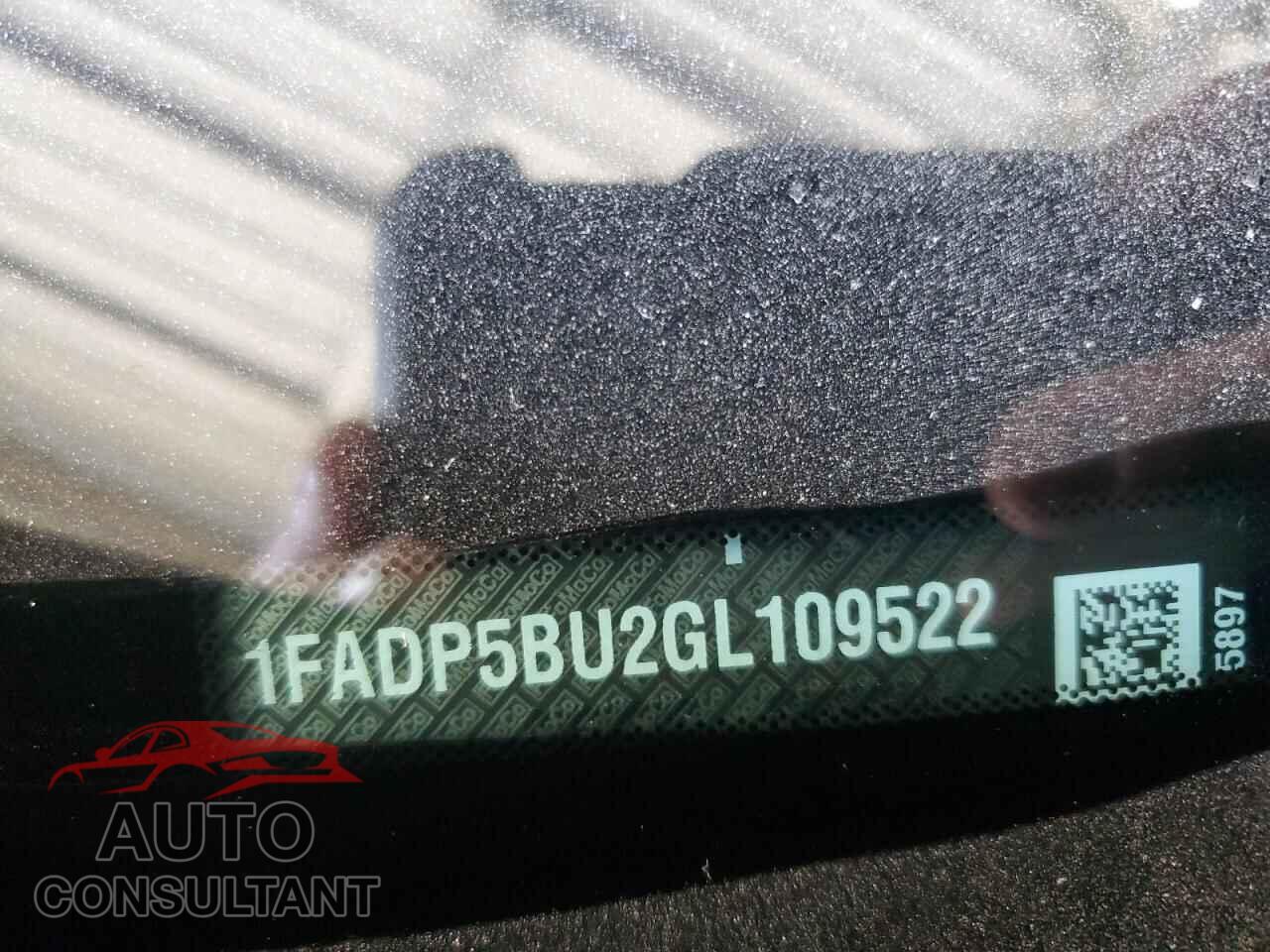 FORD CMAX 2016 - 1FADP5BU2GL109522