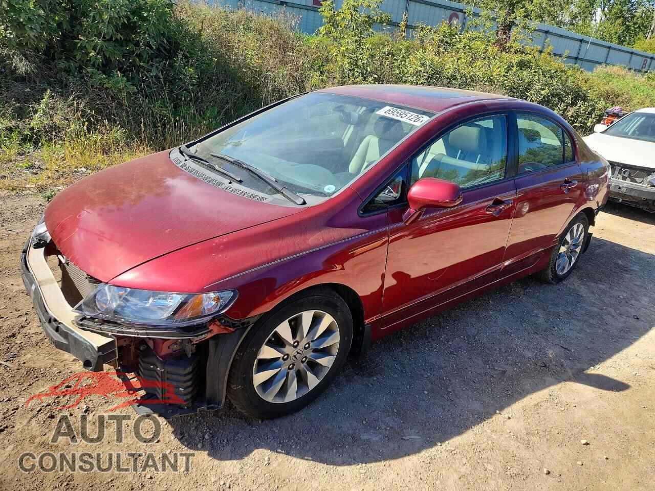 HONDA CIVIC 2010 - 2HGFA1F97AH537644