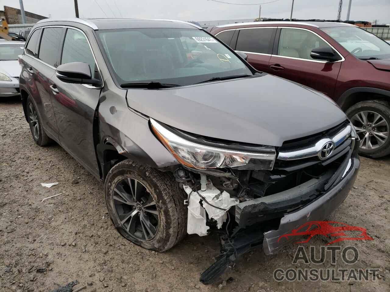 TOYOTA HIGHLANDER 2016 - 5TDJKRFH6GS258790