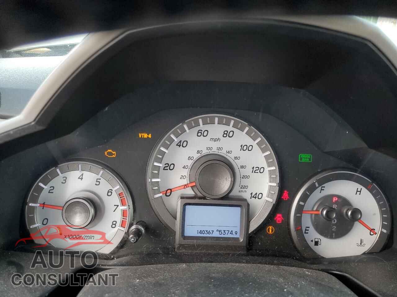 HONDA PILOT 2012 - 5FNYF4H91CB011073
