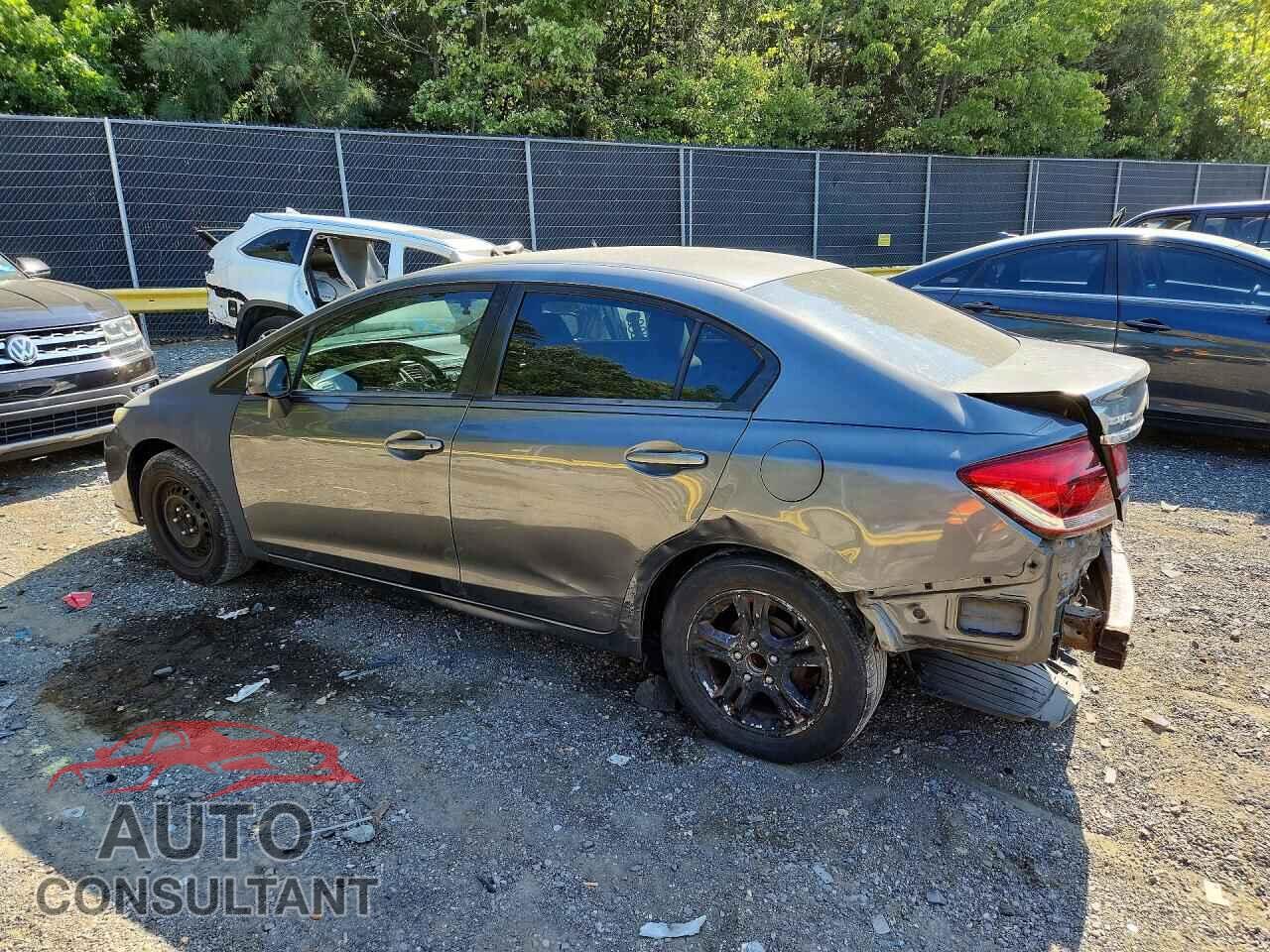 HONDA CIVIC 2013 - 19XFB2F50DE215314
